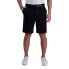 Фото #1 товара Haggar Men's Regular Fit Flat Front Walk Short 44 x 9.5" - Black