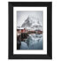 Фото #1 товара Hama Oslo - Glass - MDF - Black - Single picture frame - Table - Wall - 13 x 18 cm - Reflective