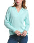 Фото #1 товара Edinburgh Knitwear Relaxed Polo Sweater Women's