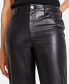 ფოტო #5 პროდუქტის Women's Faux-Leather Straight-Leg Pants, Created for Macy's