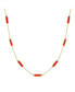 Фото #1 товара The Lovery coral Bar Chain Necklace
