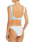 Фото #2 товара Cleonie 281073 Ripple Ring Bikini Bottom, Size X-Small