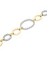 ფოტო #3 პროდუქტის Diamond Oval Link Bracelet (1 ct. t.w.) in 14k Gold-Plated Sterling Silver, Created for Macy's