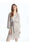 Фото #2 товара Пижама LCW DREAM Satin Patterned Nightgown
