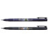 Tombow WS-BHS-2P - Black - Black - Round - Water-based ink - 2 pc(s) - Blister