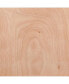 Фото #9 товара Стол складной для банкетов EMMA + OLIVER 5-футовый прямоугольный деревянный с ясно-покрытой верхней частью