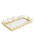 Фото #2 товара Rectangular Decorative Mirror Tray Design Border 16" x 9"