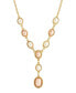 ფოტო #1 პროდუქტის Pink Imitation Pearl Y-Necklace