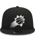 Фото #2 товара Men's Black Phoenix Suns Evergreen 9FIFTY Trucker Snapback Hat