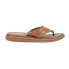 London Fog Anthony Flip Flops Mens Brown Casual Sandals CL30375M-T