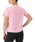 ფოტო #2 პროდუქტის Women's Classic Cotton Graphic-Logo Short-Sleeve T-Shirt