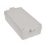 Plastic case Kradex Z52JU IP54 - 145x74x40mm light-colored with props