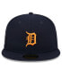 Фото #4 товара Бейсболка официальная New Era Detroit Tigers синяя для мужчин