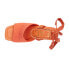 Фото #4 товара BEACH by Matisse Magnolia Block Heels Womens Orange Casual Sandals MAGNOLIA-848