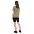 Фото #2 товара PIECES Ria Fold Up Solid short sleeve T-shirt