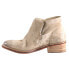 Фото #3 товара Diba True Casp Ian Square Toe Pull On Booties Womens Beige Casual Boots 69511-21