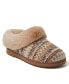 Women's Hannah Festive Knit Clog Slippers