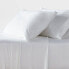 Фото #1 товара King 320 Thread Count Cool TENCEL Lyocell Sheet Set White - Threshold