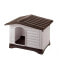 FERPLAST 8010690109329 73x59x53 cm Dog House коричневый / белый - фото #2