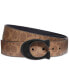 Фото #1 товара Men's Reversible Signature C Buckle Leather Belt