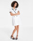 ფოტო #1 პროდუქტის Women's Double-Weave Blazer Dress