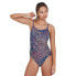 Яркий купальник Speedo ColourRipple со шнуровкой Rippleback Black/Green Glow/Electric Pink/Bright Yellow/Beaut, UK 28 - фото #2