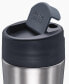 Sipp Steel Stainless-Steel Travel Mug with Flip-Top Cap,16 oz