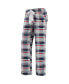 Women's Navy, Red New England Patriots Accolade Flannel Pants