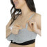 Фото #2 товара Kindly Yours Maternity Nursing Wire-Free Bralette Women 3XL Gray Cotton Pullover