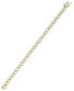 IGI Certified Diamond Tennis Bracelet (10 ct. t.w.) in 14k Yellow Gold