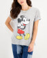 ფოტო #1 პროდუქტის Juniors' Classic Mickey Graphic T-Shirt