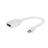 Кабель DisplayPort Mini на DisplayPort GEMBIRD A-MDPM-DPF-001-W DisplayPort Mini DisplayPort Белый