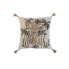 Cushion Home ESPRIT Beige Natural Tropical Boho 45 x 5 x 45 cm