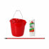Фото #3 товара Ведро для мытья полов Красный Квадратный 12 L (40 штук)