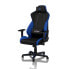 Фото #3 товара Nitro Concepts S300 - PC gaming chair - 135 kg - Padded seat - Padded backrest - Stainless steel - Black,Blue