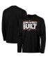 Фото #4 товара Men's Black Philadelphia Flyers Dassler AEROREADY Creator Long Sleeve T-shirt