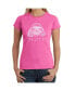 ფოტო #2 პროდუქტის Women's Word Art T-Shirt - Sloth