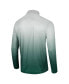 Фото #4 товара Men's White, Green Michigan State Spartans Laws of Physics Quarter-Zip Windshirt