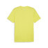 Puma Sf Race Shield T Colored Crew Neck Short Sleeve T-Shirt Mens Yellow Casual