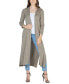 ფოტო #4 პროდუქტის Women's Long Duster Open Front Knit Cardigan Jacket