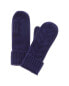 Фото #1 товара Варежки Hannah Rose Cable Cashmere Mittens Blue