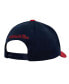 ფოტო #2 პროდუქტის Men's Navy/Red Kansas Jayhawks 2-Tone 2.0 Snapback Hat