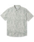 Men's HI Fern Days Regular-Fit Frond-Print Button-Down Shirt Sea Spray, M - фото #1