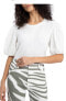 Фото #2 товара Sanctuary Women's Cloud Control Eyelet-Sleeve Top in White Size L