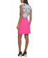 Фото #5 товара Women's Seamed Zip-Back Mini Skirt