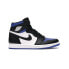 Jordan Air Jordan 1 retro high og "white royal" 蓝黑脚趾 减震防滑 高帮 复古篮球鞋 男女同款 蓝黑脚趾