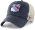 '47 Brand Mesh Trucker Cap New York Rangers H-FLGSW13GWP-NY Dunkelblau