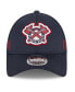 ფოტო #4 პროდუქტის Men's Navy Atlanta Braves 2024 Clubhouse 9FORTY Adjustable Hat
