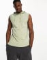 Фото #1 товара French Connection hooded vest in sage