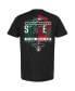ფოტო #3 პროდუქტის Men's Black Daniel Suarez Vivo T-shirt
